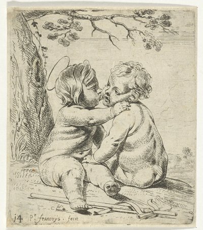 Christ and St John the Baptist as Children by Peter Franchoys